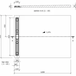 Wedi Fundo Riolito Neo Shower Tray - 1200 x 900mm - 800mm Channel | Premium Wet Room Solution 19 Wedi Fundo Riolito Neo Shower Tray - 1200 x 900mm - 800mm Channel | Premium Wet Room Solution -Bathroom Sales Shop 075100004 tech