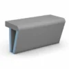 Wedi Sanoasa Tileable Bench 3 - Curved - 1200mm | Wet Room Bench | Wedi Wetrooms -Bathroom Sales Shop 076447023 1