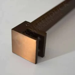 ABACUS Wetroom Glass 1100mm Wall Support Arm in Brushed Bronze - Premium Wetroom Shower Screen Accessory -Bathroom Sales Shop 1130719