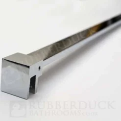 ABACUS Wetroom Glass 1100mm Wall Support Arm Chrome - Premium Wetroom Shower Screen Accessory -Bathroom Sales Shop 1130808