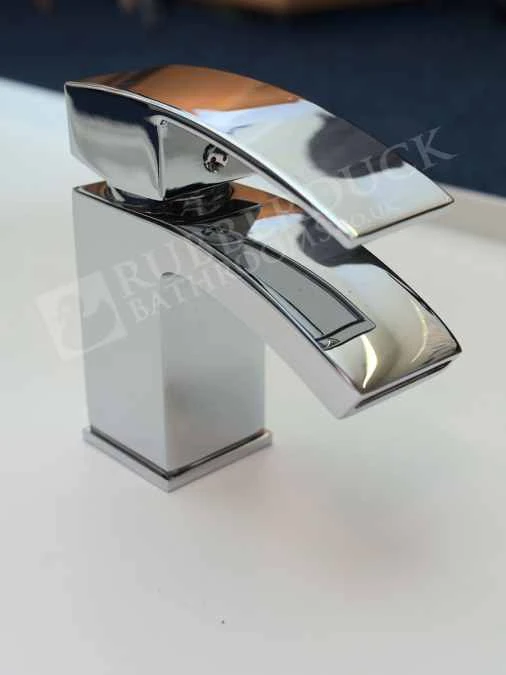Lauder Monobloc Bloc Basin Mixer Tap with Wastes - HighLife Bathrooms | Stylish Bathroom Taps 4 Lauder Monobloc Bloc Basin Mixer Tap with Wastes - HighLife Bathrooms | Stylish Bathroom Taps - Image 2
