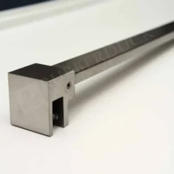 ABACUS Wetroom Glass 1100mm Wall Support Arm in Brushed Nickel - Premium Wetroom Shower Screen Accessory -Bathroom Sales Shop 1140461