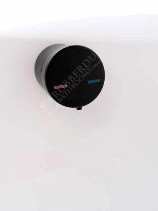 Matt Black Overflow Bath Filler Tap - Sleek Modern Design | Bath Wastes & Taps 5 Matt Black Overflow Bath Filler Tap - Sleek Modern Design | Bath Wastes & Taps - Image 3