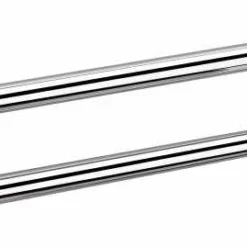 Tecno Project Chrome Double Swing Towel Rail by Origins Living - Stylish Bathroom Accessory