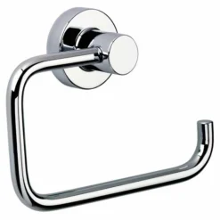 Tecno Project Chrome Open Toilet Roll Holder by Origins Living - Stylish Bathroom Accessory