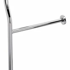 Tecno Project Chrome Double Toilet Roll Holder by Origins Living - Modern Bathroom Accessory
