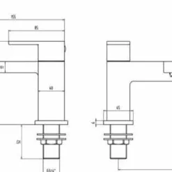 Fife Chrome Bath Filler Tap - Premium Quality by Highlife Bathrooms -Bathroom Sales Shop 12521 tech