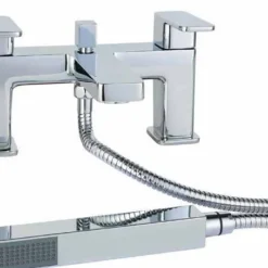 Fife Chrome Bath Shower Mixer Tap | Highlife Bathrooms | Stylish & Durable Bath Taps