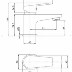 Earn Monobloc Basin Mixer Tap with Wastes - Modern Bathroom Faucet by HighLife Bathrooms 13 Earn Monobloc Basin Mixer Tap with Wastes - Modern Bathroom Faucet by HighLife Bathrooms -Bathroom Sales Shop 12813 tech
