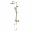Spey Series 2 Brushed Brass Dual Head Thermostatic Shower Kit | Highlife Bathrooms | Rigid Riser Shower Kit -Bathroom Sales Shop 13117R 1 scaled 1