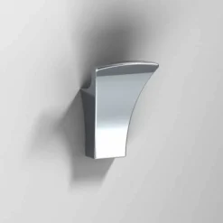 S7 Chrome Robe Hook by Origins Living - Modern Bathroom Accessory