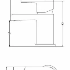 Alford Cloakroom Basin Mixer Tap with Waste - HighLife Bathrooms | Stylish & Durable Basin Tap 5 Alford Cloakroom Basin Mixer Tap with Waste - HighLife Bathrooms | Stylish & Durable Basin Tap -Bathroom Sales Shop 16508 tech