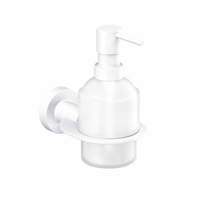 Tecno Project White Soap Dispenser - Elegant Bathroom Accessory | Origins Living 3 Tecno Project White Soap Dispenser - Elegant Bathroom Accessory | Origins Living