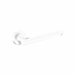 Tecno Project White Spare/Open Toilet Roll Holder by Origins Living - Modern Bathroom Accessory