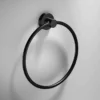Tecno Project Black Towel Ring - Small | Bathroom Accessory by Origins Living -Bathroom Sales Shop 166220 tecno project black towel ring large