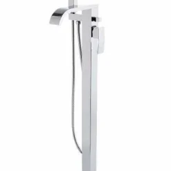 Lauder Freestanding Bath Shower Mixer Tap | Highlife Bathrooms | Chrome Finish