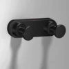 Tecno Project Black Double Hook - Premium Bathroom Accessory by Origins Living -Bathroom Sales Shop 172320 tecno project black double hook