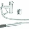 Kingston Deck Mounted Bath Shower Mixer Tap - Highlife Modern Bathroom Tap -Bathroom Sales Shop 17525