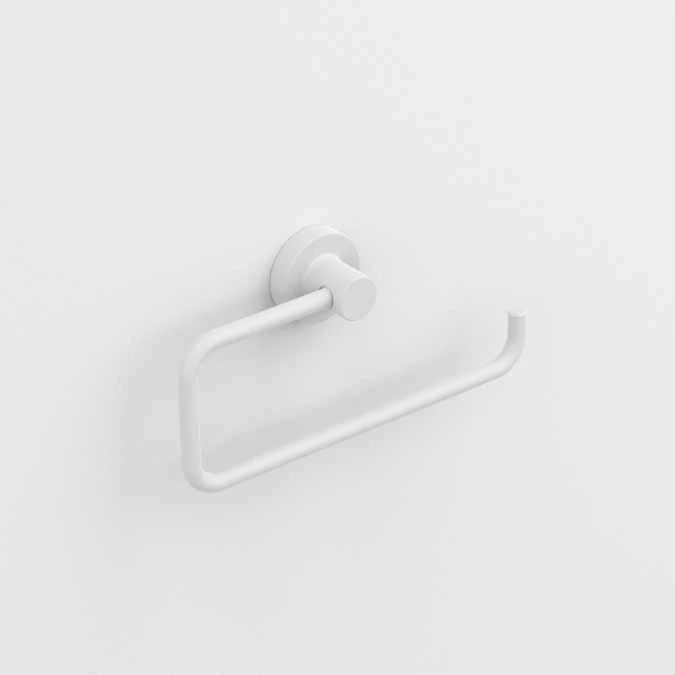 Tecno Project White Open Towel Ring - Modern Bathroom Accessory by Origins Living 3 Tecno Project White Open Towel Ring - Modern Bathroom Accessory by Origins Living