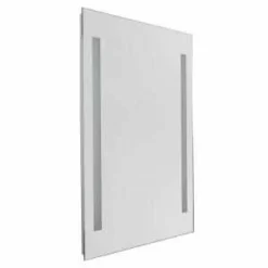 Malham Illuminated Mirror - 450 X 300 - Battery Powered LED Bathroom Mirror by Croydex