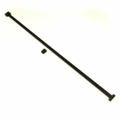 Aquadart Wetroom 10mm Glass Wall Profile & Support Arm Kit - Matt Black | Wetroom Shower Screens Accessories -Bathroom Sales Shop 20180906 154109 resized 1