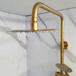 Signature Ripley Brushed Brass Round Thermostatic Dual Head Shower Set - Premium Shower Kit 15 Signature Ripley Brushed Brass Round Thermostatic Dual Head Shower Set - Premium Shower Kit -Bathroom Sales Shop 20211008 111846
