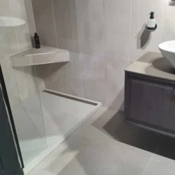 Wedi Sanoasa Tileable Corner Seat - 600 X 300 X 100mm | Wedi Wetrooms Corner Seat | Shower Seating Solution -Bathroom Sales Shop 20220818 193358 resized