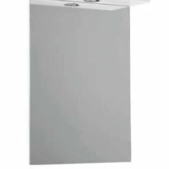 Elation Ikoma 550mm Gloss White LED Bathroom Mirror - Modern & Stylish