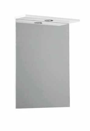 Elation Ikoma 450mm Gloss White LED Bathroom Mirror Unit 3 Elation Ikoma 450mm Gloss White LED Bathroom Mirror Unit