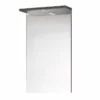 Elation Ikoma 450mm LED Bathroom Mirror Unit in Bodega Grey - Modern Bathroom Accessory