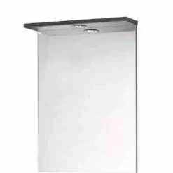 Elation Ikoma 550mm LED Bathroom Mirror Unit in Bodega Grey | Modern & Functional