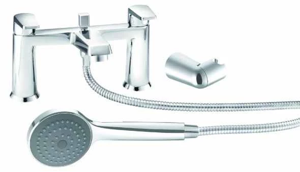 Linton Bath Shower Mixer Tap - Modern Chrome Finish | Highlife Bathrooms 3 Linton Bath Shower Mixer Tap - Modern Chrome Finish | Highlife Bathrooms