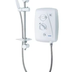 Triton T80Z Fast-Fit 8.5kW Electric Shower White - High-Performance Electric Shower
