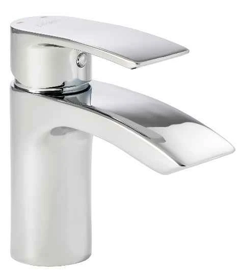 Francis Pegler Lamina Mini Monobloc Basin Mixer Tap - Modern Bathroom Tap with Chrome Finish 3 Francis Pegler Lamina Mini Monobloc Basin Mixer Tap - Modern Bathroom Tap with Chrome Finish