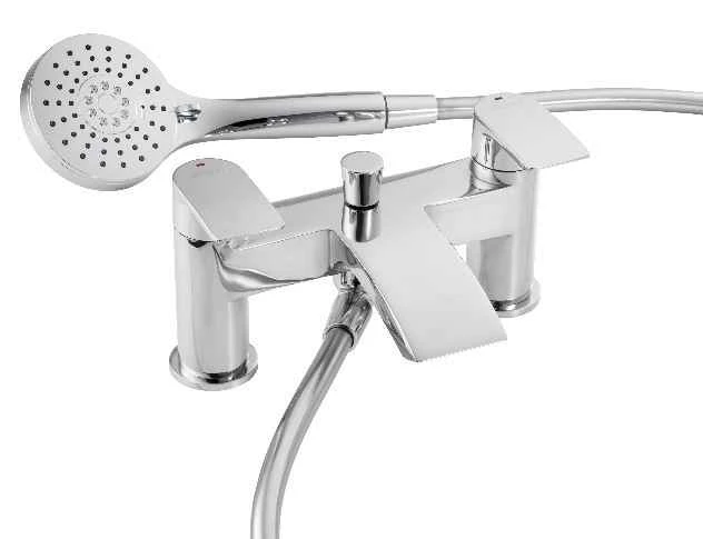 Francis Pegler Lamina Bath Shower Mixer Tap - Modern Bathroom Taps 3 Francis Pegler Lamina Bath Shower Mixer Tap - Modern Bathroom Taps