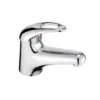 Francis Pegler Izzi Mini Monobloc Basin Mixer Tap - Modern Chrome Bathroom Tap -Bathroom Sales Shop 4g4094
