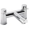 Francis Pegler Ebro Leg Bath Filler Tap - Modern Bath Taps for a Stylish Upgrade -Bathroom Sales Shop 4g4124