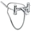 Francis Pegler Ebro Bath Shower Mixer Tap With Hand Set - Modern Taps -Bathroom Sales Shop 4g4125