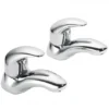 Francis Pegler Signia Bath Taps - Pair | Modern Bathroom Taps | Chrome Finish 1 Francis Pegler Signia Bath Taps - Pair | Modern Bathroom Taps | Chrome Finish -Bathroom Sales Shop 4l2102