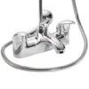 Francis Pegler Signia Deck Bath Shower Mixer Tap - Modern Chrome Finish -Bathroom Sales Shop 4l2105