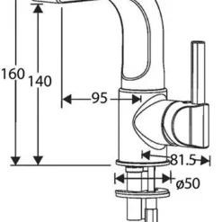 Francis Pegler Panacea Mini Monobloc Swivel Basin Mixer Tap - Modern Chrome Bathroom Tap 5 Francis Pegler Panacea Mini Monobloc Swivel Basin Mixer Tap - Modern Chrome Bathroom Tap -Bathroom Sales Shop 4p2002 1