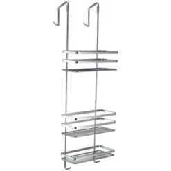 Satina Cubicle Tidy Shower Caddy - Euroshoors 58790 | Space-Saving Bathroom Organiser