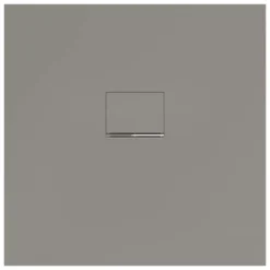 Villeroy & Boch Squaro Infinity Quaryl Shower Tray 900 X 900 - Grey | Square Shower Tray