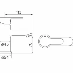 Niagara Camden Monobloc Basin Mixer Tap | Modern Bathroom Taps 5 Niagara Camden Monobloc Basin Mixer Tap | Modern Bathroom Taps -Bathroom Sales Shop 9002 tech