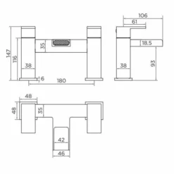 Niagara Soho Chrome Waterfall Bath Filler Tap | Stylish & Modern Design 5 Niagara Soho Chrome Waterfall Bath Filler Tap | Stylish & Modern Design -Bathroom Sales Shop 9084 tech
