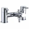 Niagara Harrow Bath Shower Mixer Tap - Modern Chrome Finish | Bathroom Taps -Bathroom Sales Shop 9093