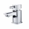 Niagara Holborn Mini Basin Mono Mixer Tap with Waste - Sleek Chrome Finish | Basin Taps -Bathroom Sales Shop 9097