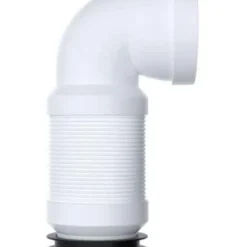90° Flexible Pan Connector PP0002/B - High-Quality Toilet Waste Solution by Viva Sanitary
