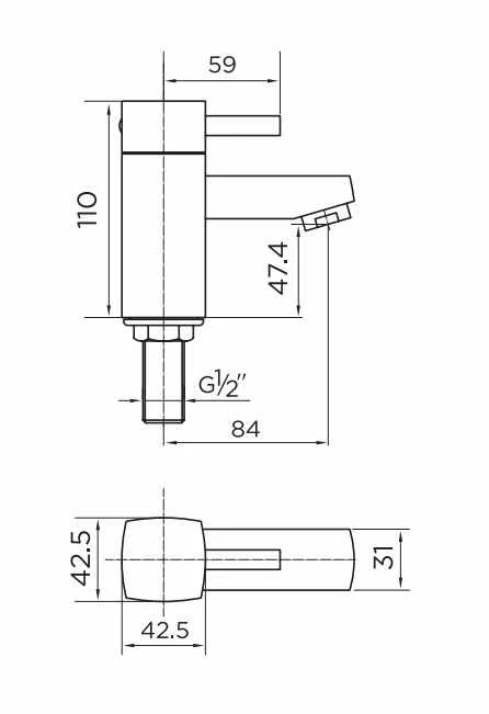Niagara Holborn Basin Pillar Taps - Chrome Finish, Durable & Stylish Bathroom Taps 4 Niagara Holborn Basin Pillar Taps - Chrome Finish, Durable & Stylish Bathroom Taps - Image 2