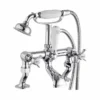 Niagara Bayswater Traditional Cranked Bath Shower Mixer Tap - Elegant Chrome Finish -Bathroom Sales Shop 9135